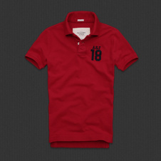 Abercrombie Fitch Hombres Polo Corto Remera AF7158